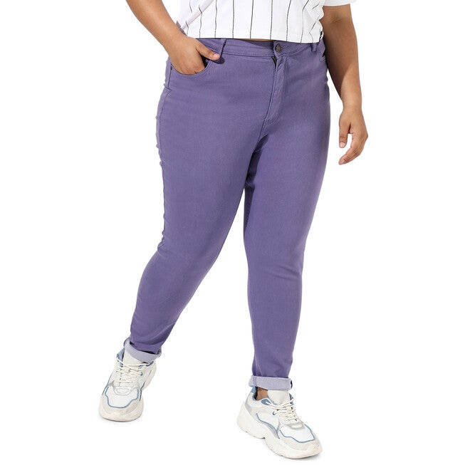 Lilac Skinny Jeans, Purple / Purple, hi-res image number null