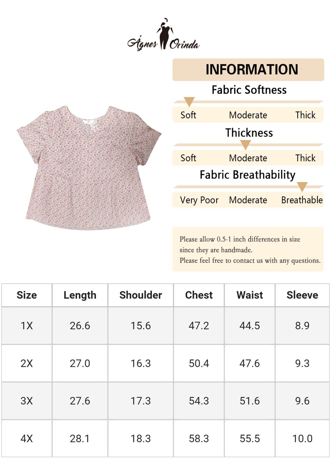 Chiffon Shirt V Neck Ruffle Short Sleeve Floral Peplum Top, Pink / Pink, alternate image number 3