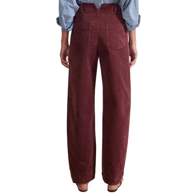 MERIDIAN CORDUROY PANT IN CHOCOLATE, Chocolate / Brown, alternate image number null