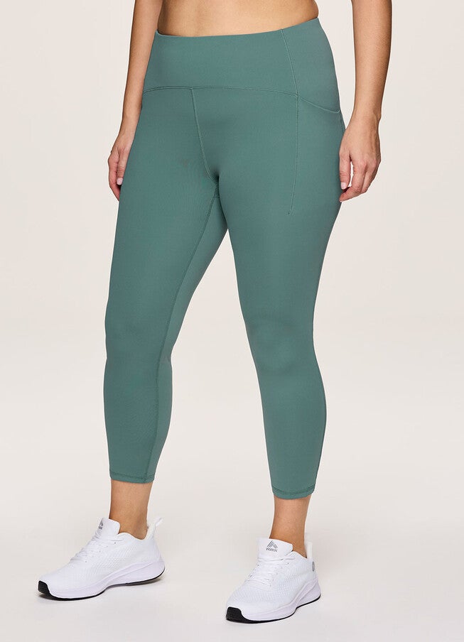 Plus Power Play Tech Flex 7/8 Legging, Sea Green / Sage Green, alternate image number null