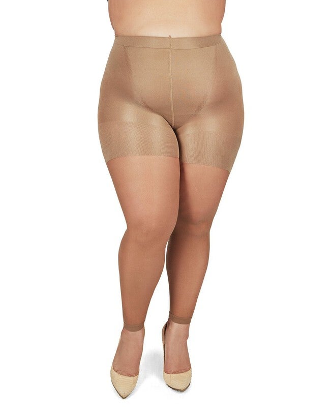 BodySmootHers Super Shaper Footless Sheers, Honey / amber, alternate image number 1