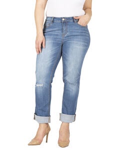 X-Boyfriend Rolled Cuff Jeans