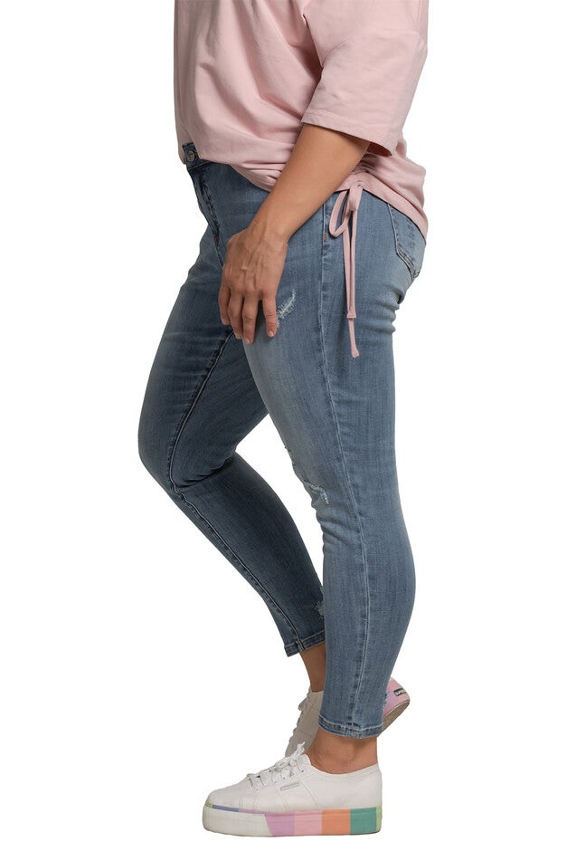 Standards & Practices Slight Ripped Skinny Jeans, , alternate image number 7