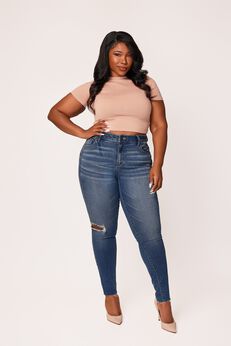 High Rise Skinny Jeans in 31" Inseam
