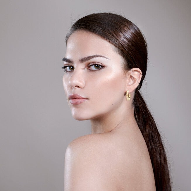 1 inches Isla Hoops Gold, , alternate image number null