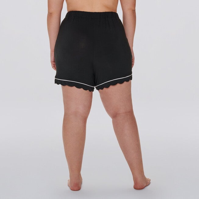 Becca Scallop Sleep Shorts, , alternate image number 3