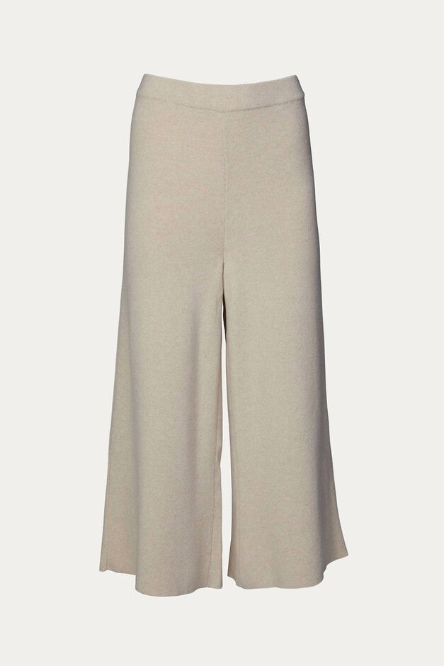 KORA TRICOT PANT IN BEIGE, , alternate image number null
