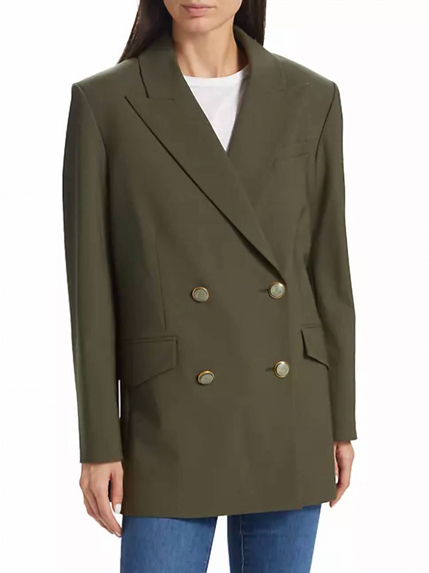 Imogen Small Makeup Pouch, Loden / Olive Green, alternate image number 3