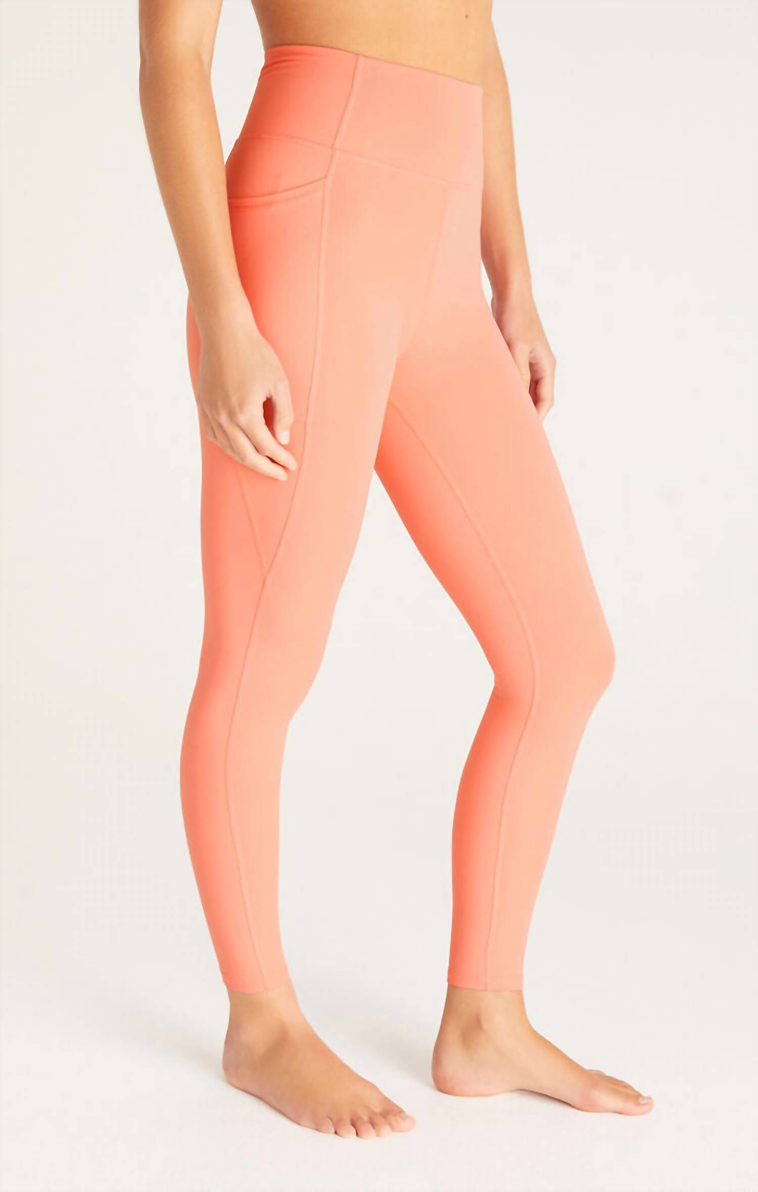 Women'S All Day 7/8 Pocket Legging In Bright Melon, , alternate image number 1
