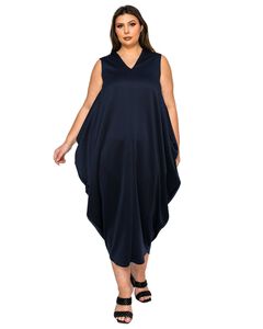 Clover Sleeveless Bubble Hem Dress