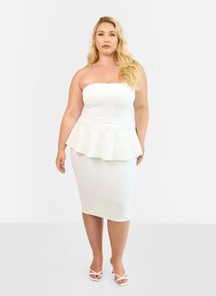 AKARI BODYCON MIDI SKIRT