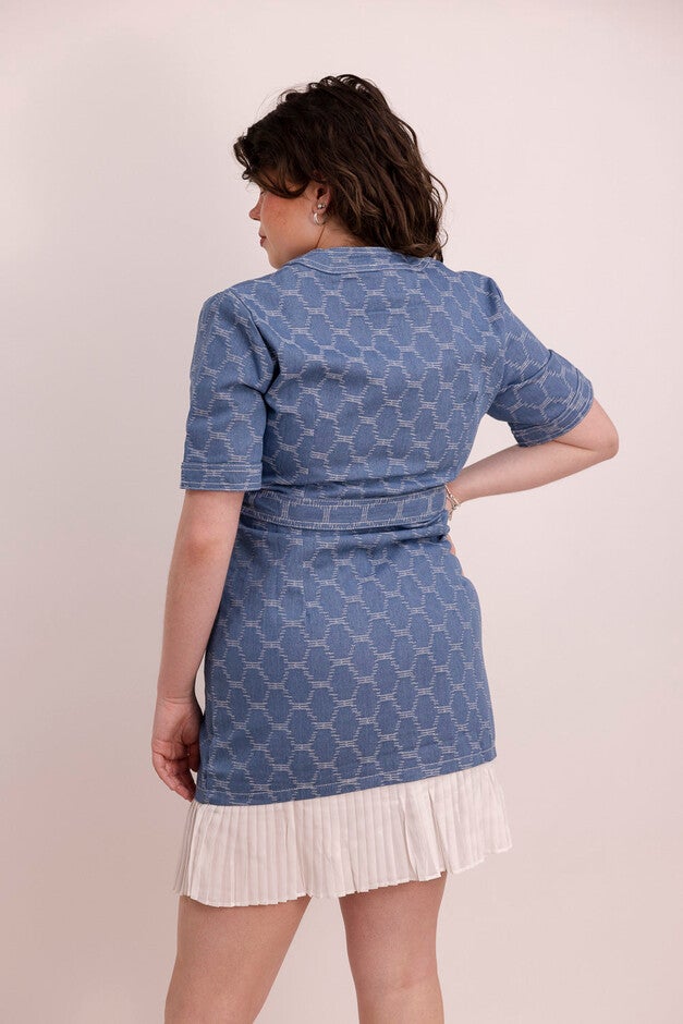 Classic Denim Dress, , alternate image number null