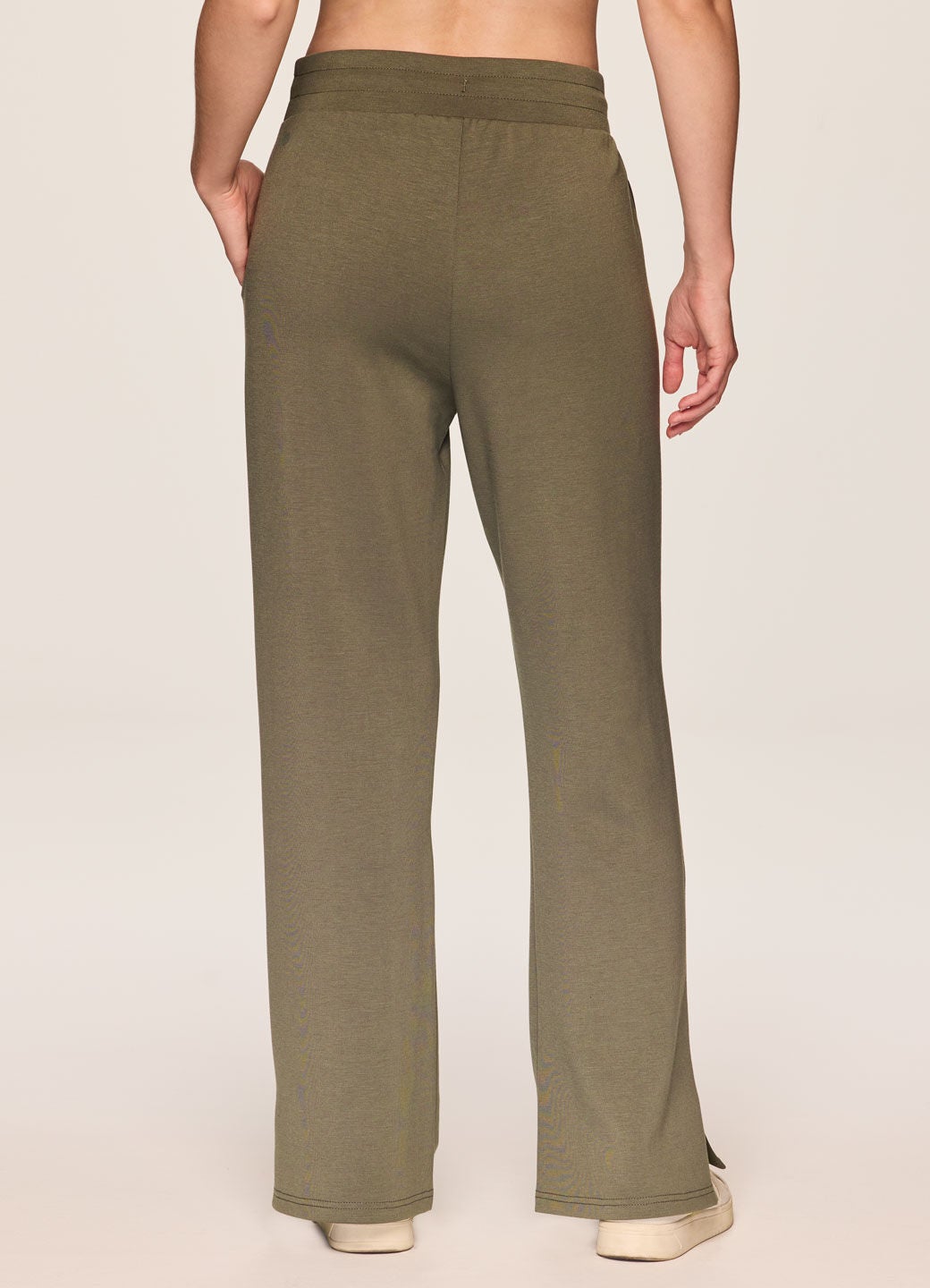 Solace Scuba Wide Leg Pant, Olive / Olive Green, alternate image number 2