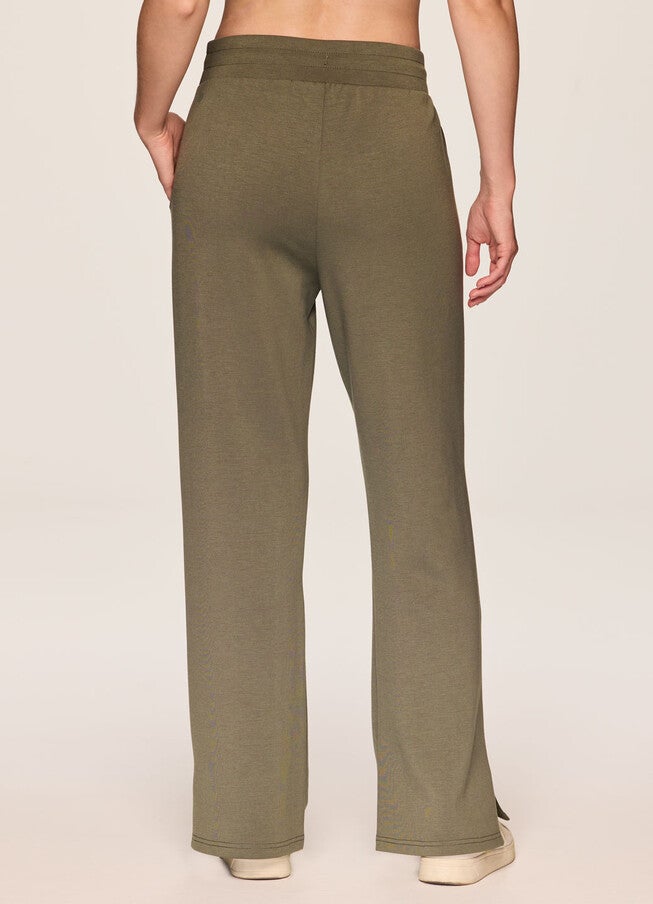 Solace Scuba Wide Leg Pant, Olive / Olive Green, alternate image number 2