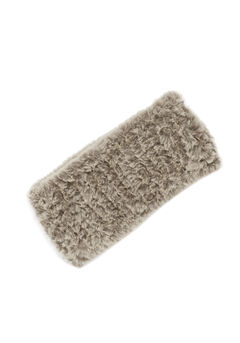 Knitted Fur Neckwarmer