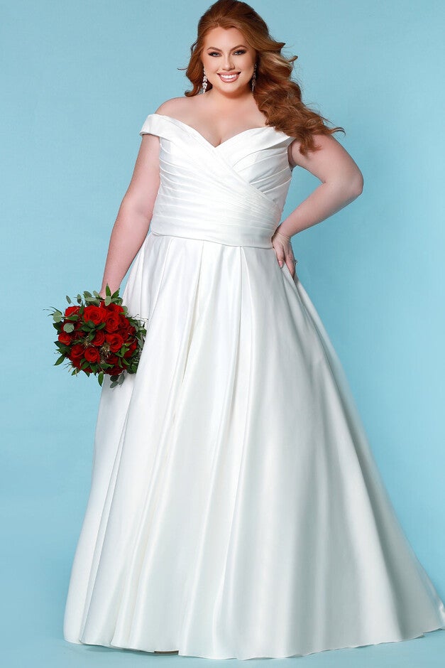 Veronica Wedding Dress, Ivory / Ivory, hi-res image number 0
