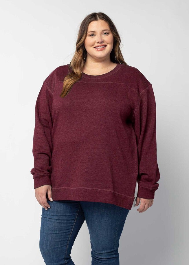 Back To Basics Tunic, Maroon / Burgundy, hi-res image number null