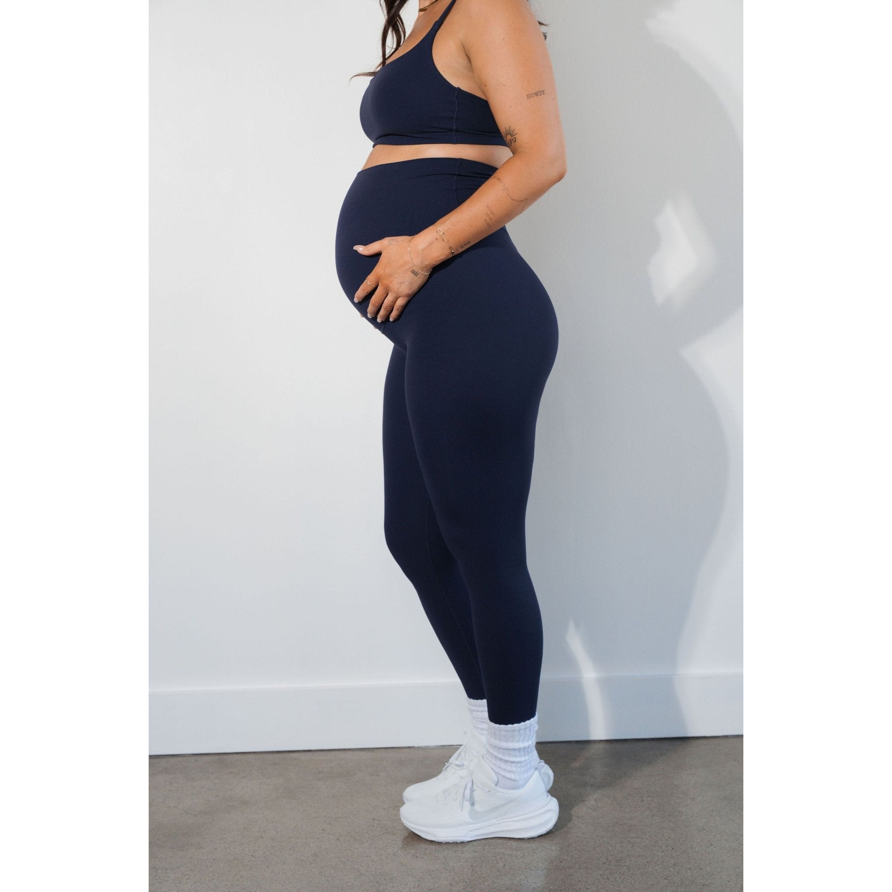 Cloud II Maternity Pant, Oxford / Navy, alternate image number 2