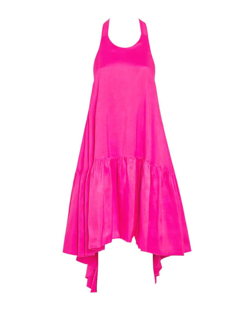 Winston Raw Silk Mini Dress, Ultra Pink / Pink, hi-res image number 0