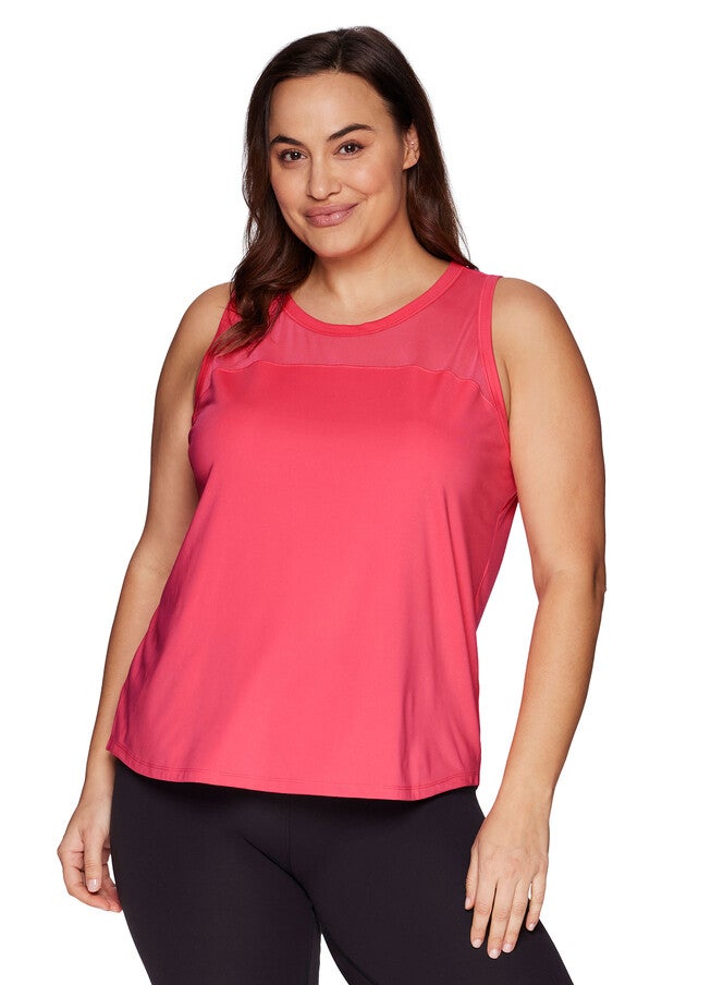 Plus Super Soft Easy Breezy Tank, Coral / Coral, hi-res image number 0