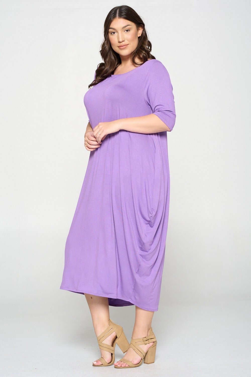 NEVAEH MIDI DRESS, , alternate image number 6