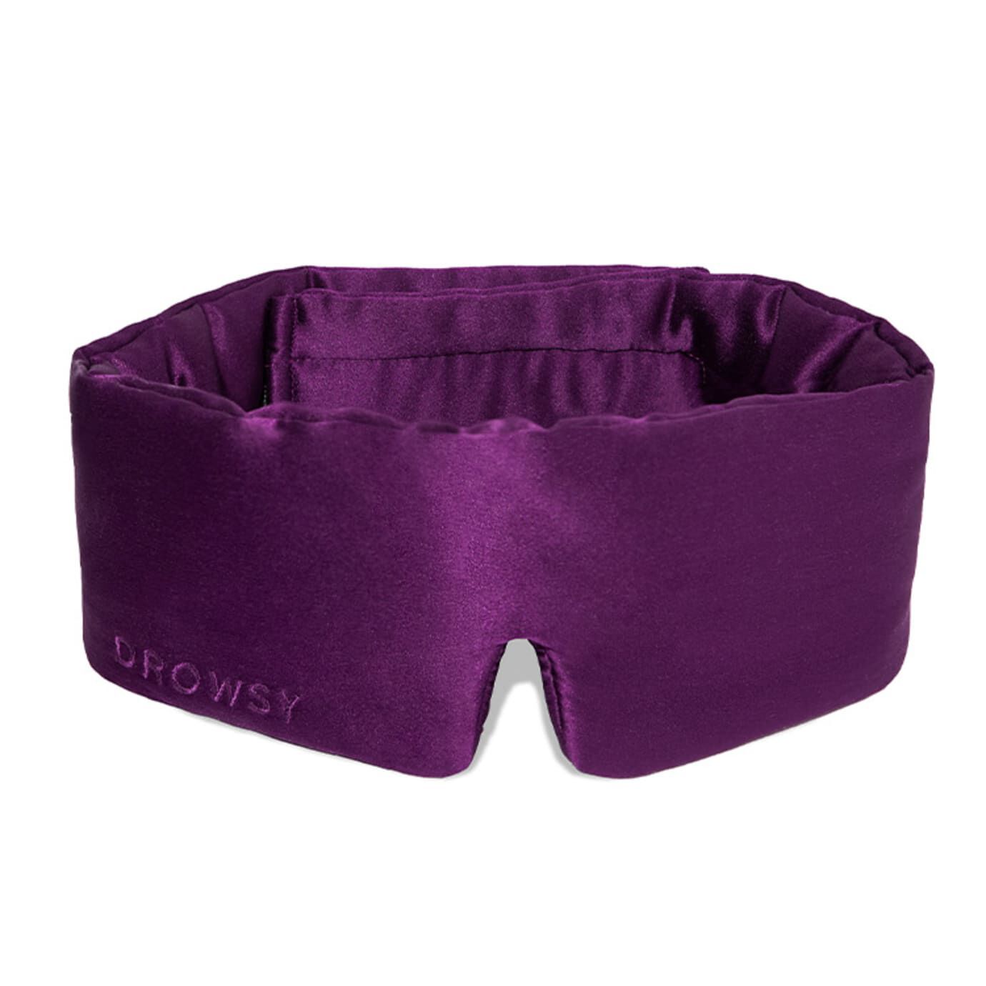 Silk Sleep Mask, Purple Martini / Purple, alternate image number 1