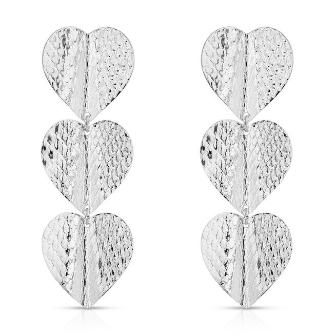 Medium Heathrow Earrings Silver, Silver / Silver, hi-res image number null