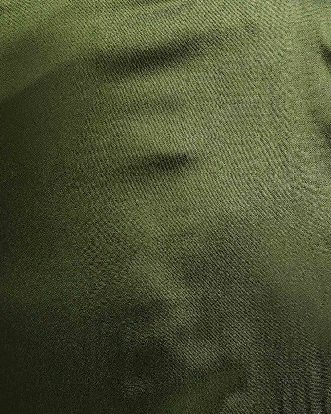 Tess Olive Satin Cargo Pant, Olive / Olive Green, alternate image number 3