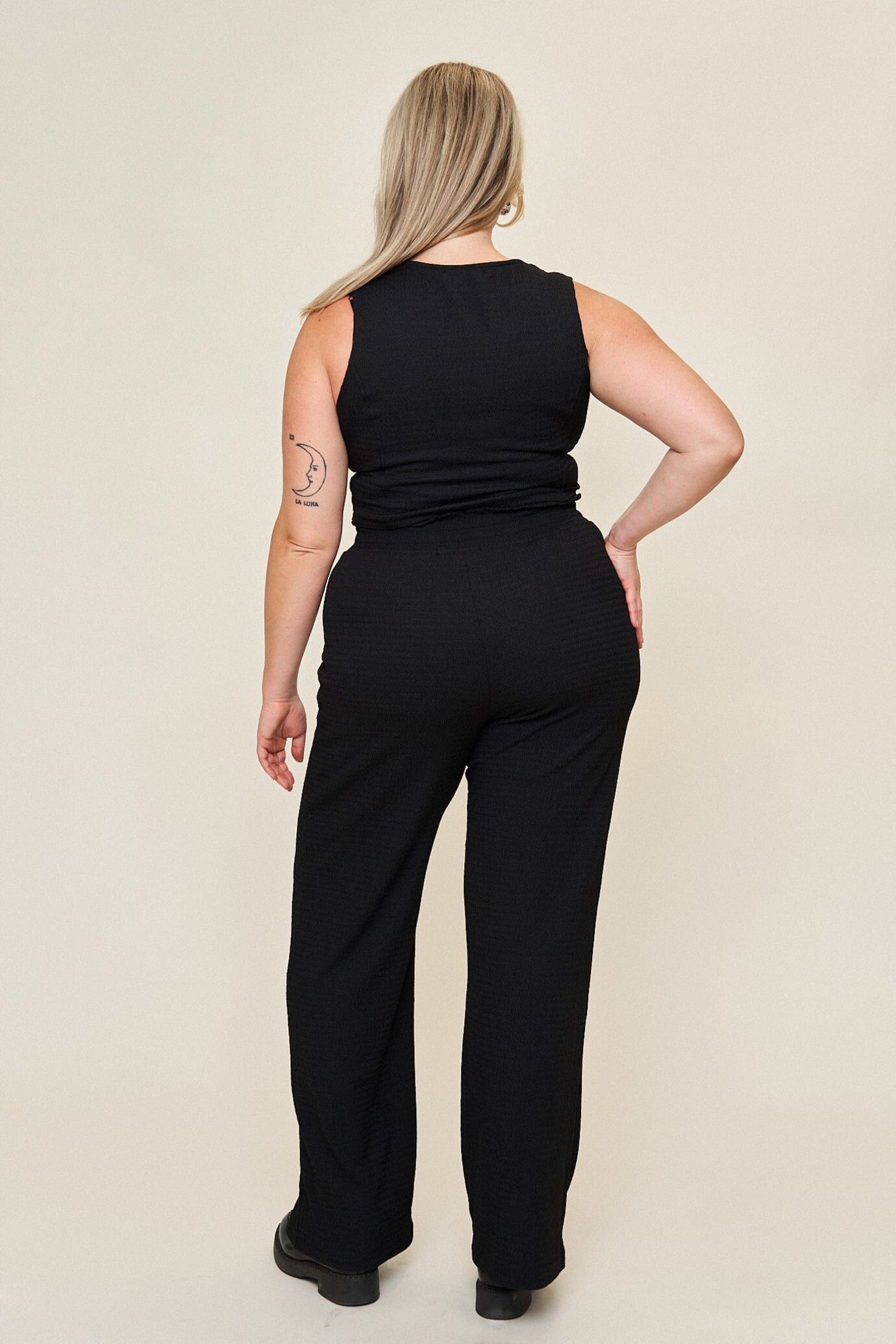 Erin Pintuck Pant, Black / Black, alternate image number 3