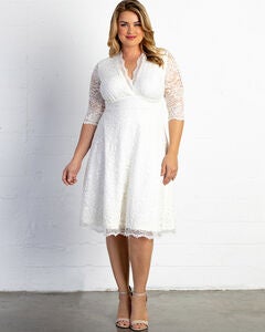 Plus Size Elegant Lace Dress