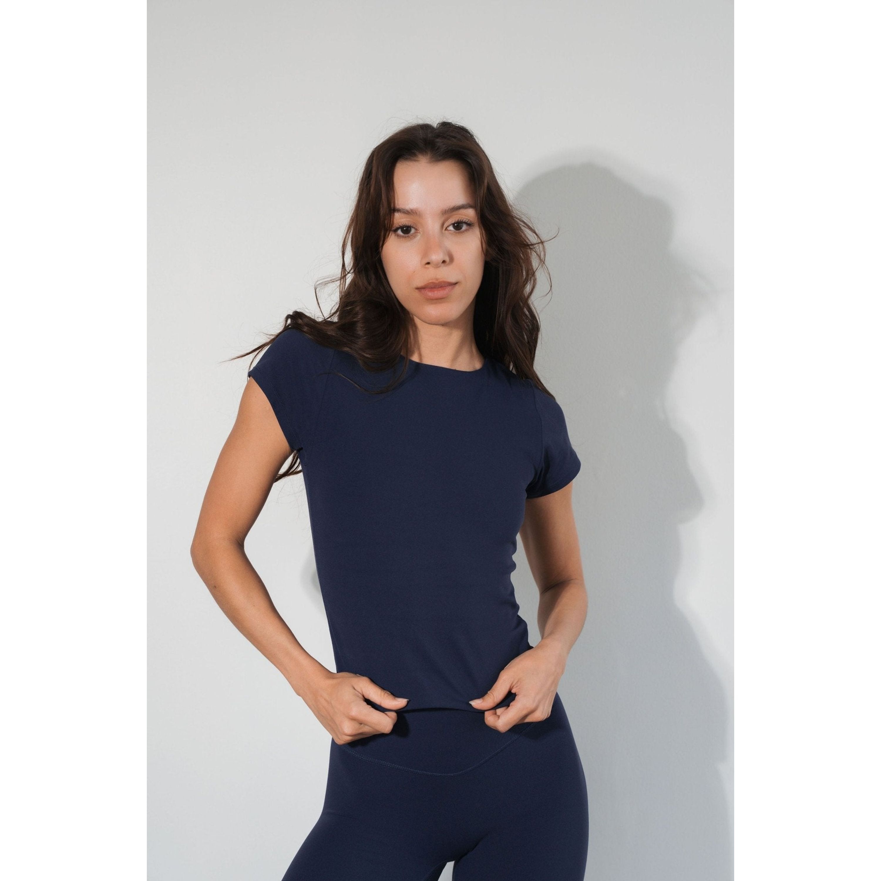 Cloud II Crew Tee, Oxford / Navy, hi-res image number 0