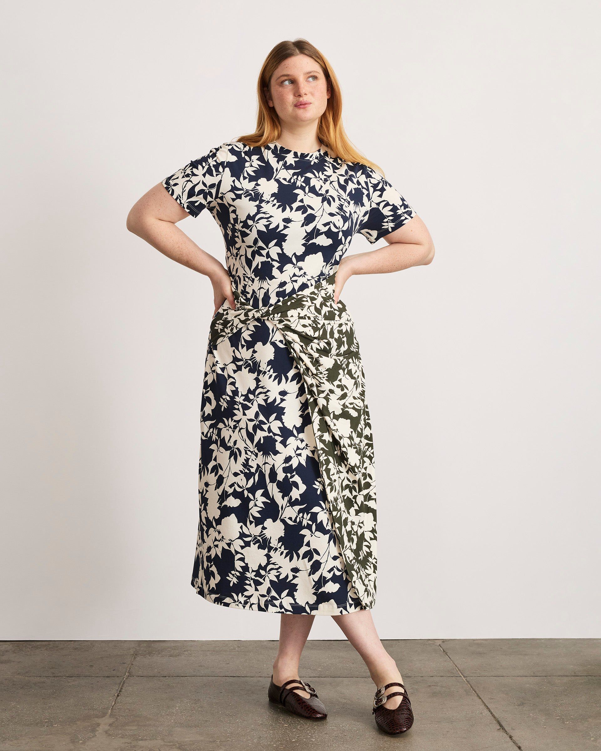 Jan Dress, Maritime BlueArmy Multi / Navy, hi-res image number 0