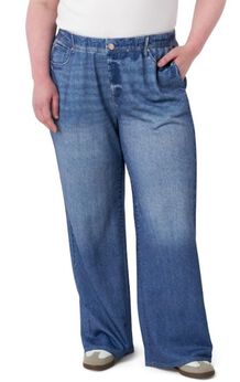 Denim Illusion Wide Leg