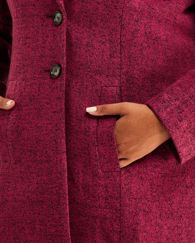 Wander Green Collared Coat, , alternate image number 9
