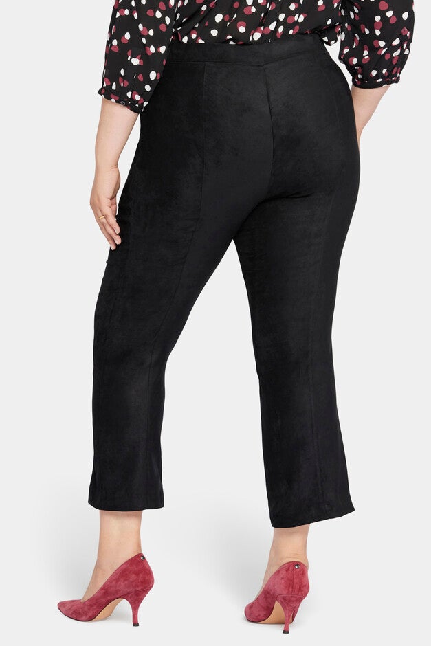 Suede Pull On Slim Bootcut, , alternate image number 2