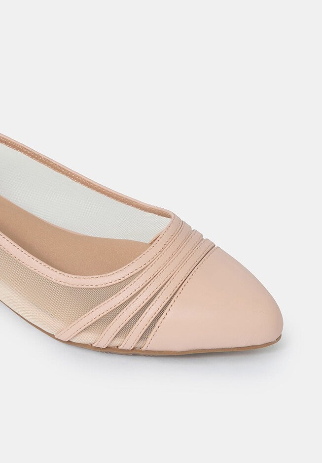 Celeste Ballerina Flats, Pink / Pink, alternate image number 2