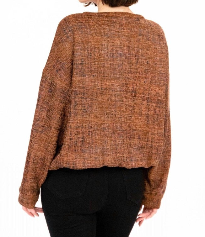 DASH TOP IN HOPSCOTCH, Hopscotch / Brown, alternate image number null