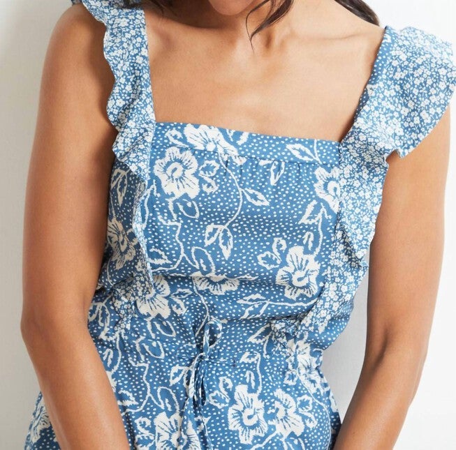 POPPY DRESS IN NAVY MULTI MIX, , alternate image number null