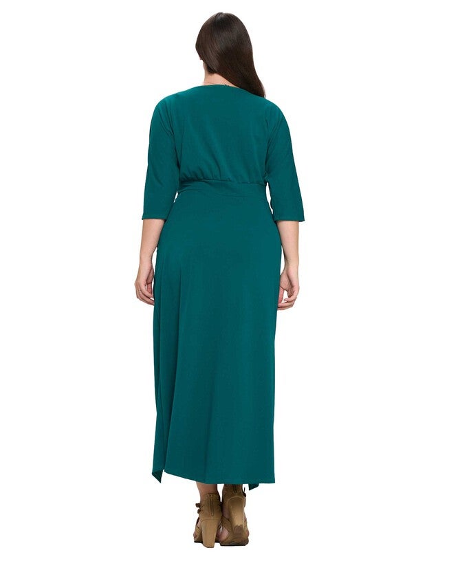 JULIETTE WRAP MAXI DRESS, , alternate image number 6