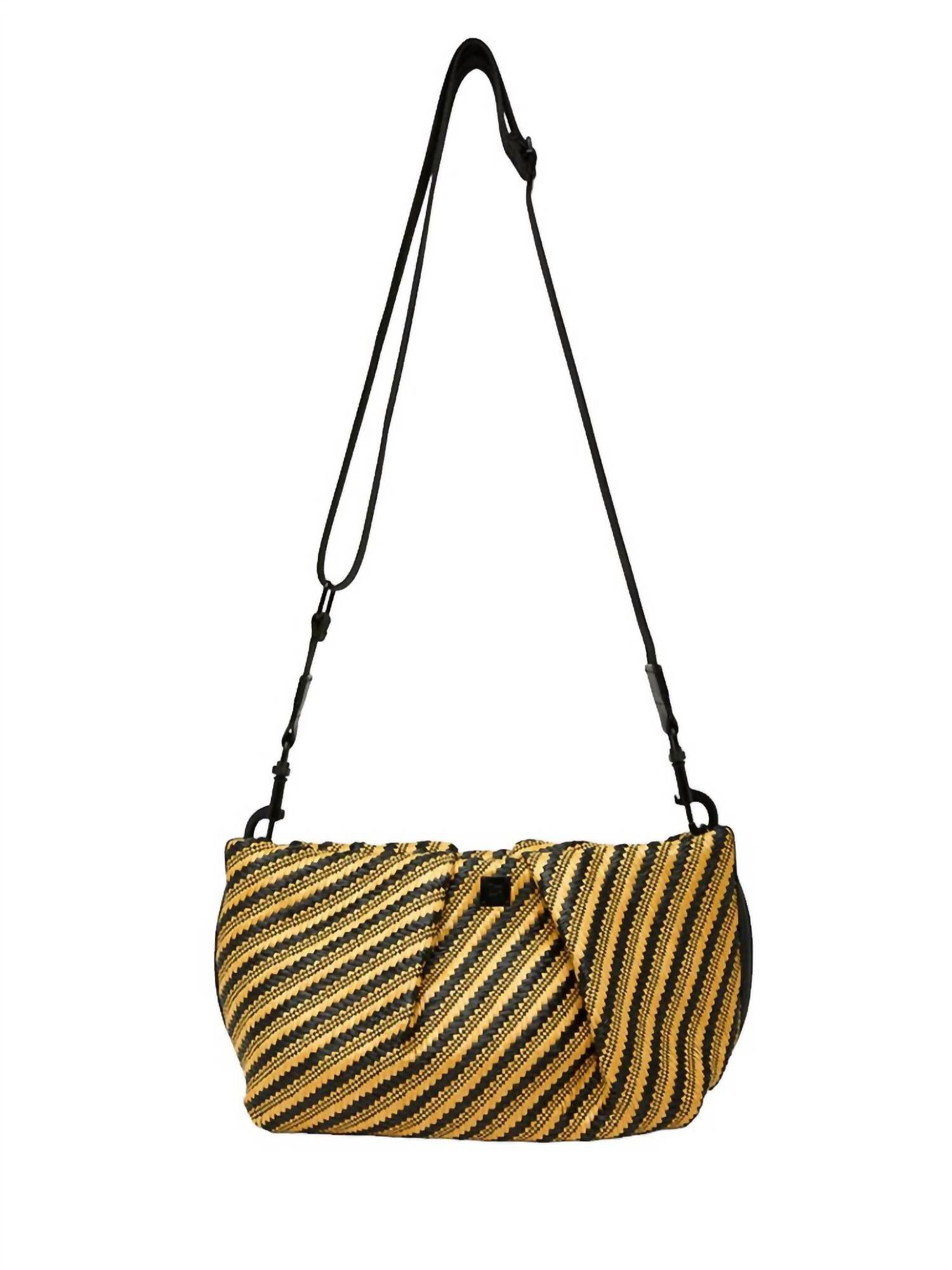 Savannah Diagonal Stripe, Dune Raffia Stripe / Brown, alternate image number 1