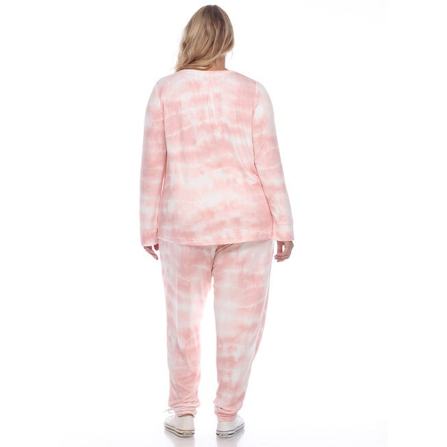 2 Piece Lounge Set, Pink TieDye / Pink, alternate image number null