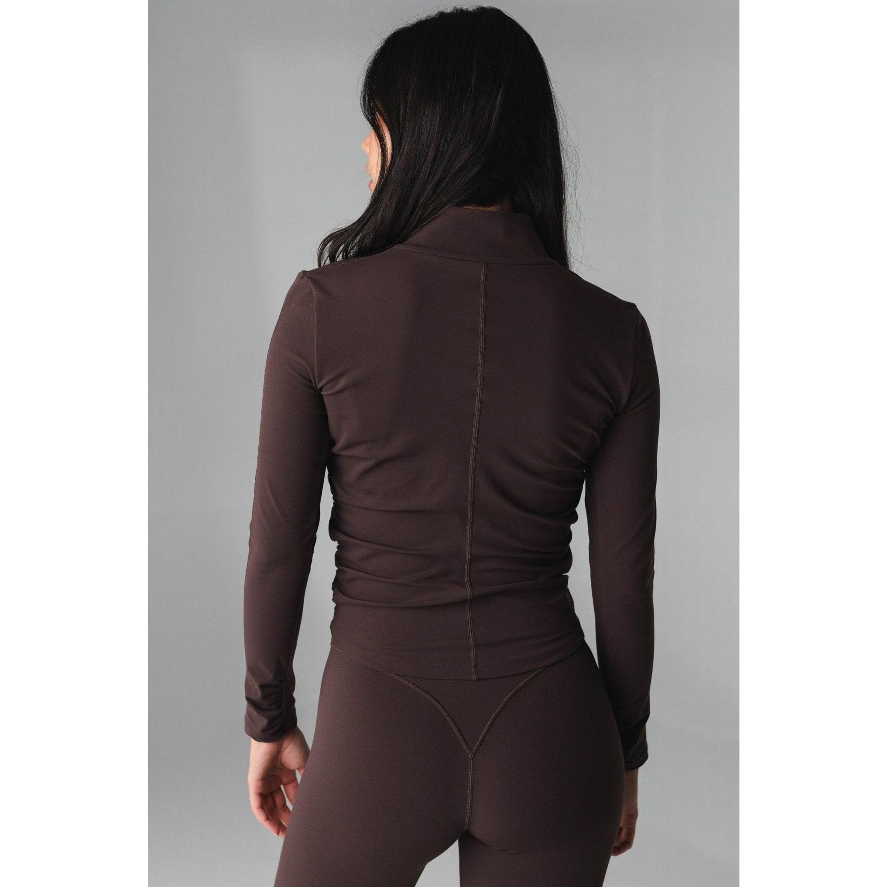 Cloud II Gather Jacket, Espresso / Brown, alternate image number 5