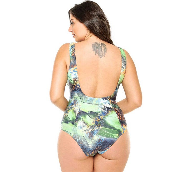 Classic Animal Print Swimsuit, , alternate image number null