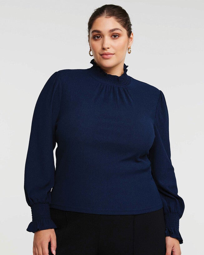 Zinnia Shirred Top, , alternate image number null