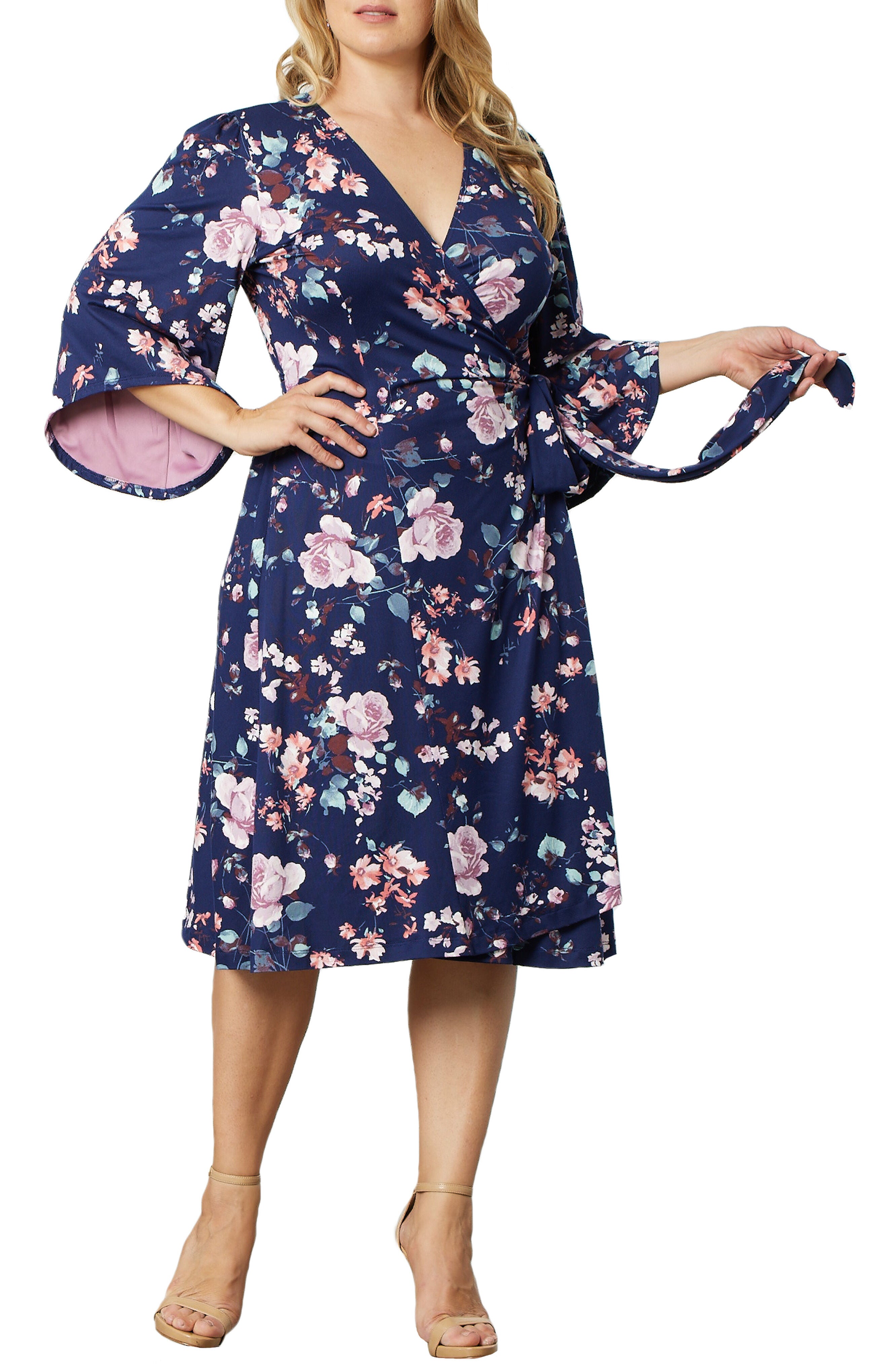 Gemini Wrap Dress, , alternate image number 8