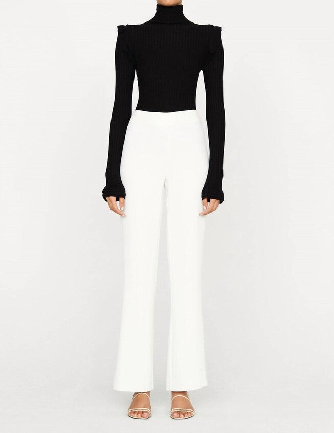 MIA SLIM PANT IN BONE, Bone / White, hi-res image number 0