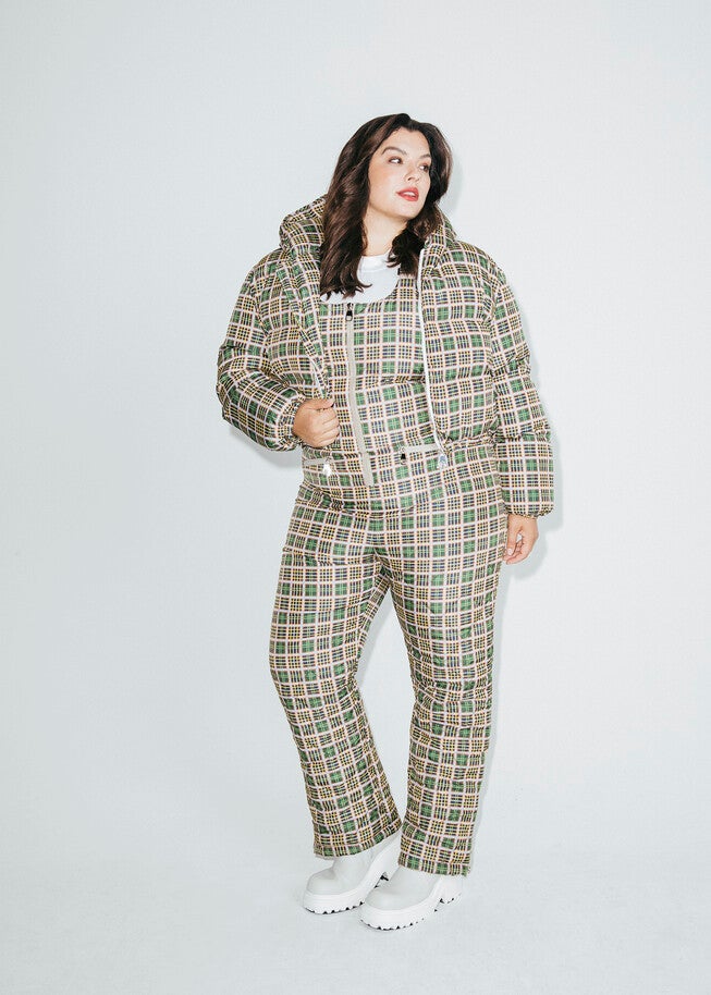 Cropped Printed Puffer, , alternate image number 4