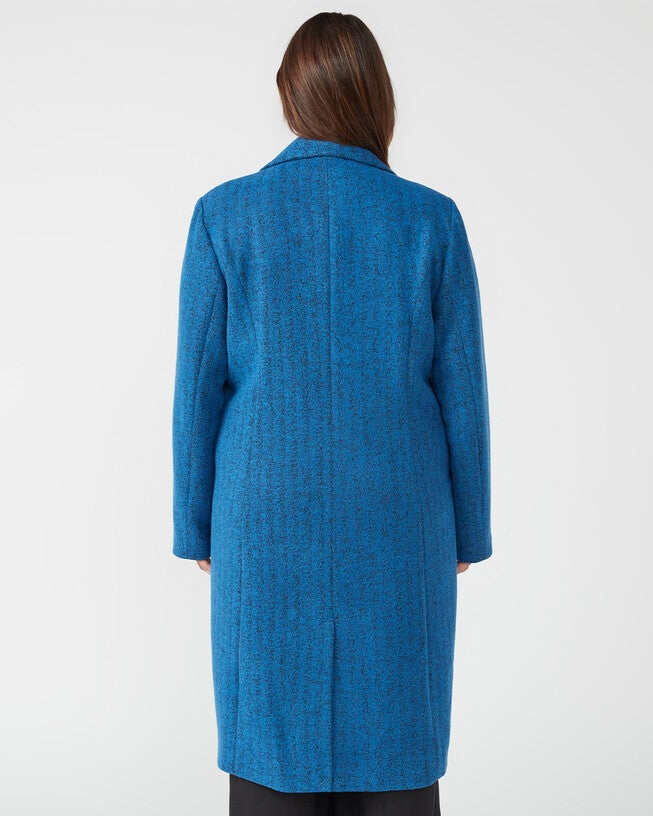 MARIS COAT, Victoria Blue / Royal Blue, alternate image number 3