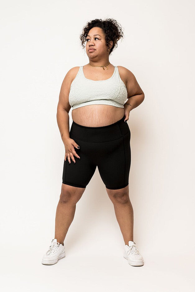 5 inches Cycle Ultraluxe Shorts High Waisted 2022, Black / Black, hi-res image number 0