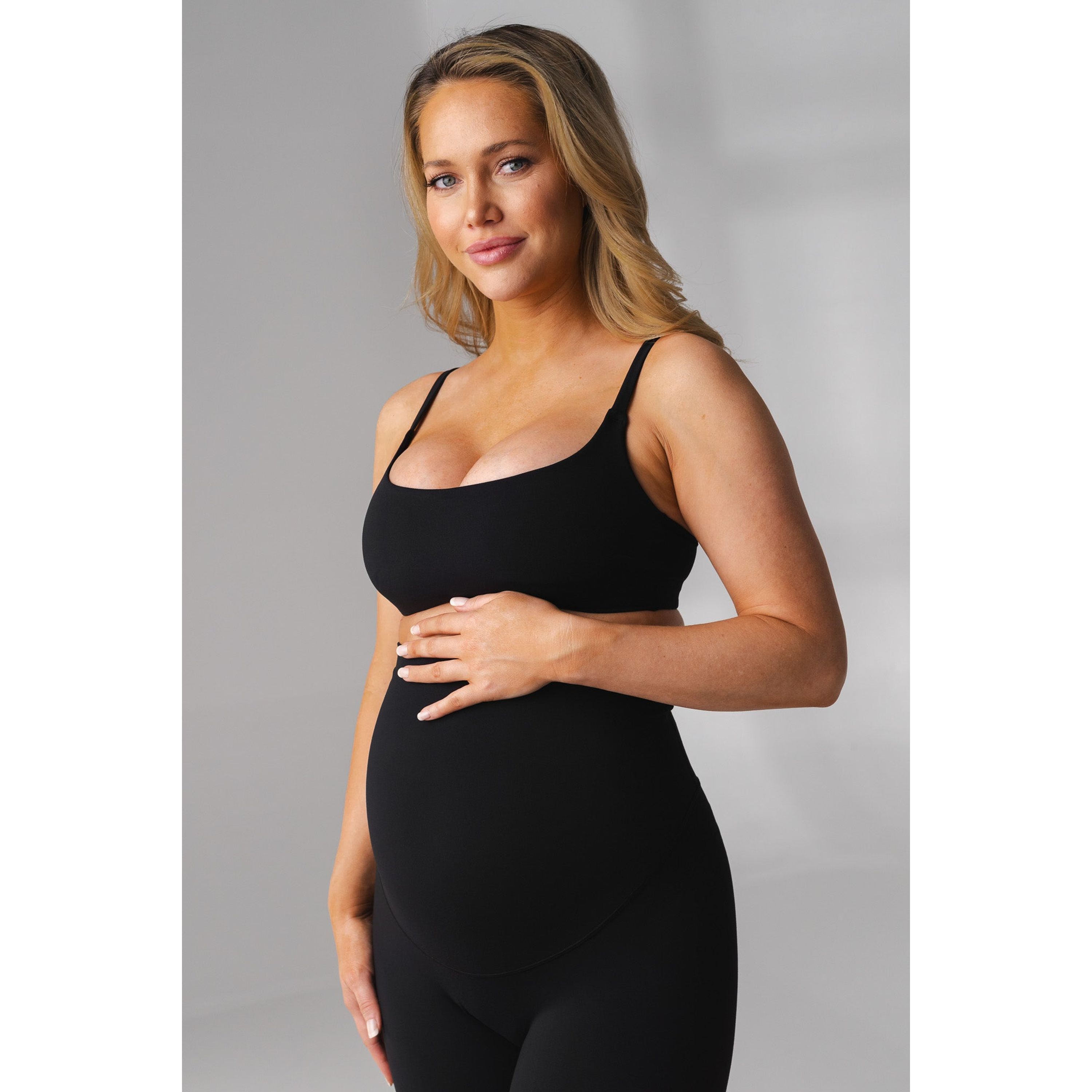 Cloud II Maternity Pant, Midnight / Black, alternate image number 3